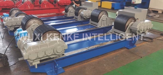 40トンの慣習的な溶接の回転子機械PUのローラー溶接タンク ボルト固定タイプ