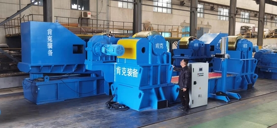1600トンの鋼管の溶接の回転子機械反漂うタンク回転ローラーのボルト固定タイプ